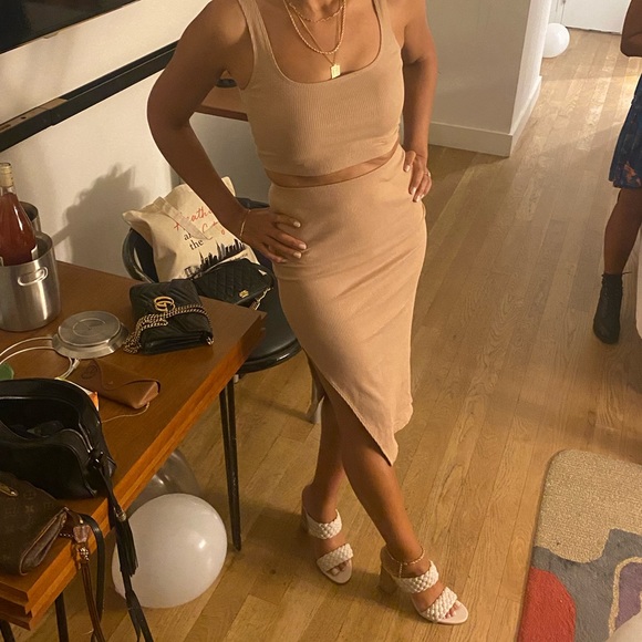 HP Steve Madden Tielo Sandal in Bone - Picture 10 of 10